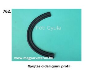 Pannónia motor gyújtás oldali gumi profil gyújtásfedél tömítő gumi veterán motorkerékpár alkatrész