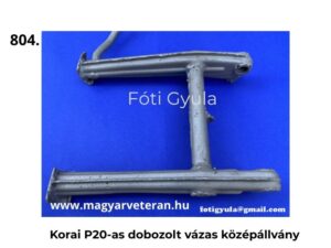 Korai P20-as dobozolt vázas középállvány Pannónia veterán motorkerékpárhoz