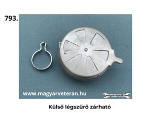 Pannónia motor külső légszűrő zárható légszűrőház veterán motorkerékpár alkatrész