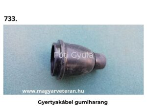 Pannónia motor gyertyakábel gumiharang gyújtás kábel védő gumi veterán motorkerékpárhoz