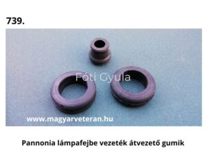 Pannónia motor lámpafej vezeték átvezető gumi kábelátvezető veterán motorkerékpár alkatrész
