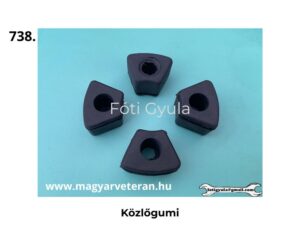 Pannónia motor közlőgumi hátsó kerék csillapító gumi veterán motorkerékpár alkatrész