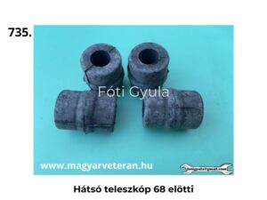 Pannónia motor hátsó teleszkóp gumi 1968 előtti modellhez veterán motorkerékpár futómű alkatrész