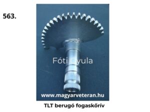 TLT berúgó fogaskerékív tengellyel, veterán motorkerékpár indítószerkezet alkatrész