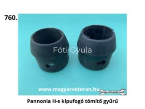 Pannónia H sorozat motor kipufogó tömítő gyűrű kipufogó csatlakozó gumi veterán motorkerékpár alkatrész