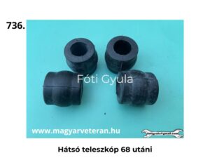 Pannónia motor hátsó teleszkóp gumi 1968 utáni modellhez veterán motorkerékpár futómű alkatrész